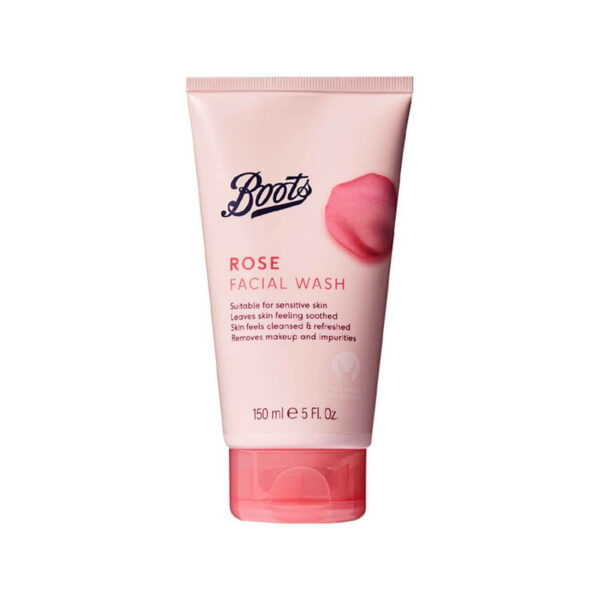 Boots Rose Facial Wash - 150ml
