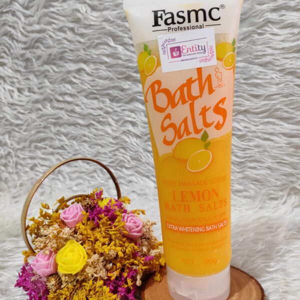 FASMC Bath Salts Body Massage Scrub ORANGE 380g