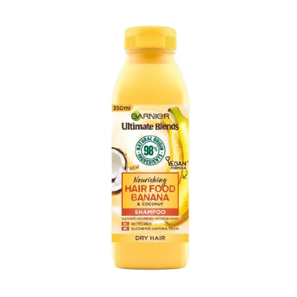 Garnier Ultimate Blends Hair Food Banana Shampoo (350ml)