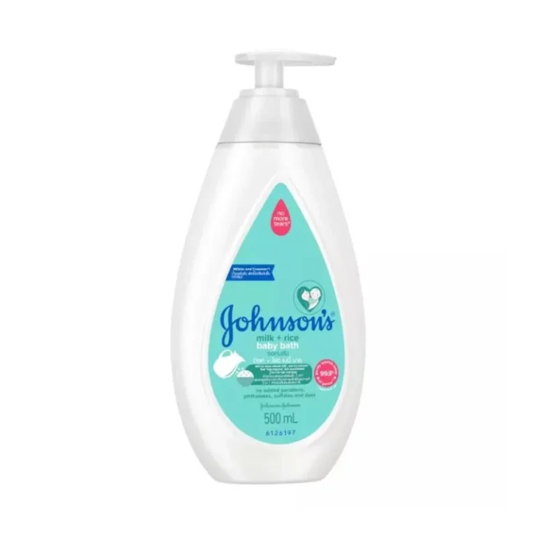 Johnson’s Milk + Rice Hair & Body Baby Bath 500ml