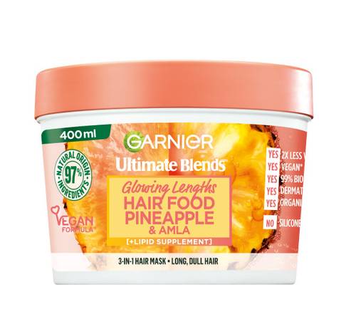 Garnier Ultimate Blends Hair Food Pineapple & Amla Hair Mask 400ML