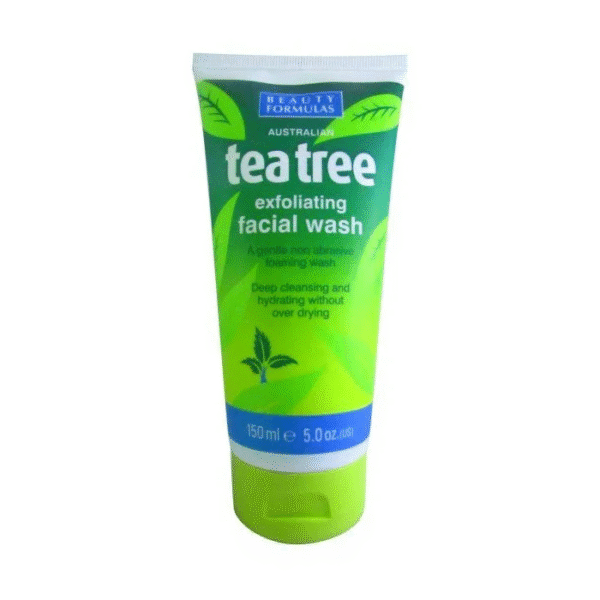 Beauty Formulas Tea Tree Exfoliating Facial Wash -150ml