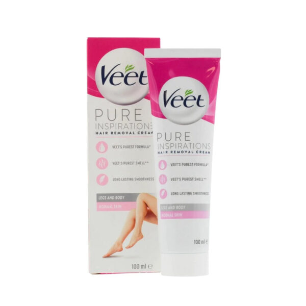 Veet Pure Inspirations Hair Removal Cream for Normal Skin-100ml