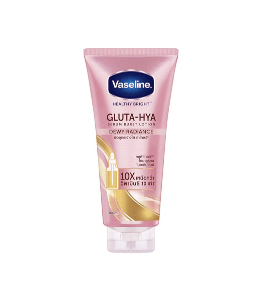 Vaseline Healthy Bright Gluta-Hya Serum Burst Lotion Dewy Radiance 300ml