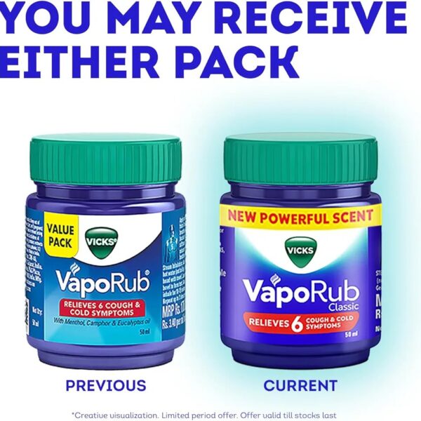 Vicks Vaporub Colds Relief 50ml