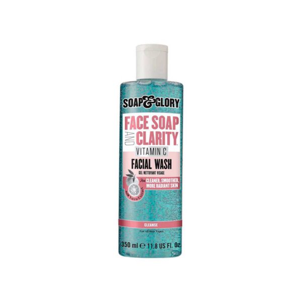 Soap & Glory Face Soap and Clarity Vitamin C Facial Wash 350ml